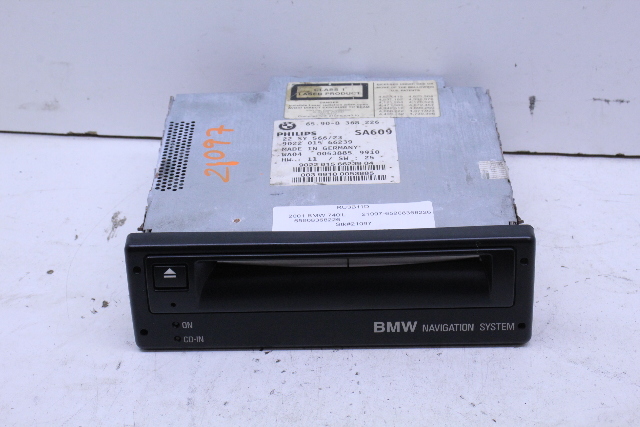 2001 BMW 740iL GPS Navigation Nav Disc Reader Player 8368226 OEM