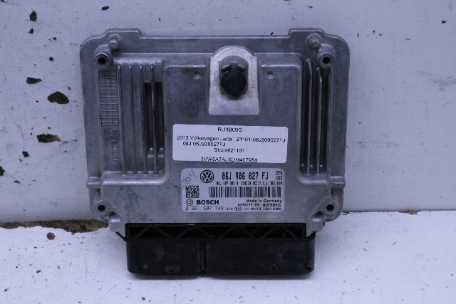 2012-2014 Volkswagen Jetta 2.0 CBFA Engine Computer ECM DME 06J906027FJ OEM