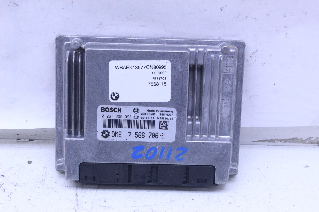 2007 BMW 650i E64 Engine Computer Module ECU ECM DME 7566706 OEM