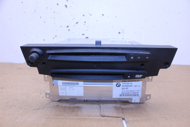 2006 2007 BMW E60 E63 E64 AM FM Radio GPS Nav Navigation DVD CCC Head Unit 9133774 OEM