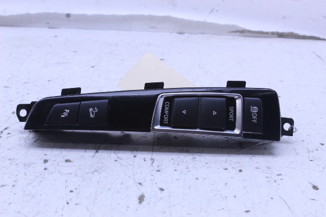 2011 2012 2013 BMW 535i 750i Center Console PDC Sport Camera Hill Hold Switch 9201486 OEM