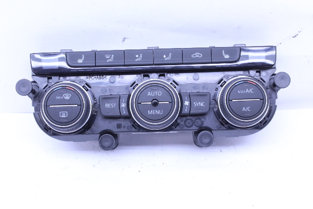 2019 Volkswagen Atlas Climate Temperature Control Panel OEM