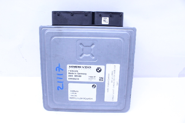 2007 BMW X3 Engine Computer Module ECU ECM DME OEM