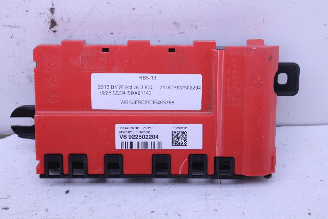 2013 2014 BMW Active 3 Battery Power Distribution Box OEM