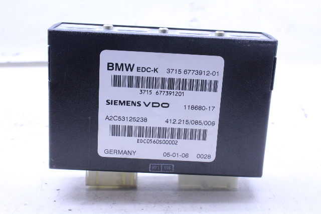 2006 BMW M5 Electronic Damper Suspension Control Module 6773912 OEM