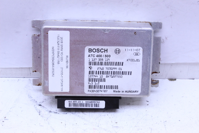 2008 BMW X3 Transfer Case Computer Module - 27607570299 OEM