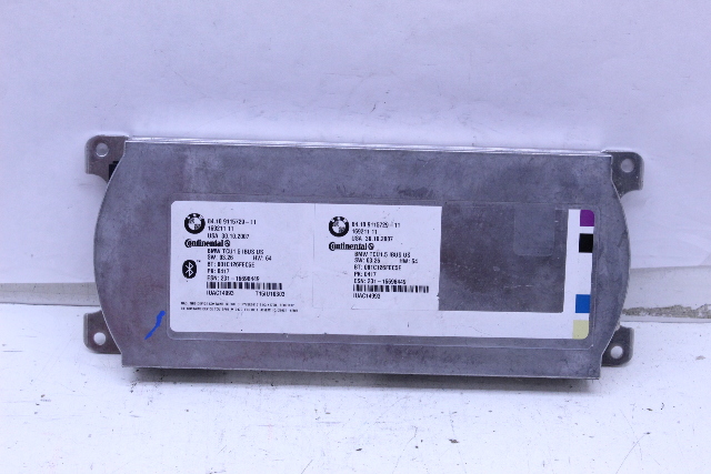 2007 2008 BMW X3 Bluetooth Telematic Control Module 84109115729 OEM