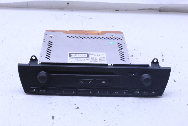 2008 BMW X3 Radio Stereo Receiver CD CID Control 9166375 OEM