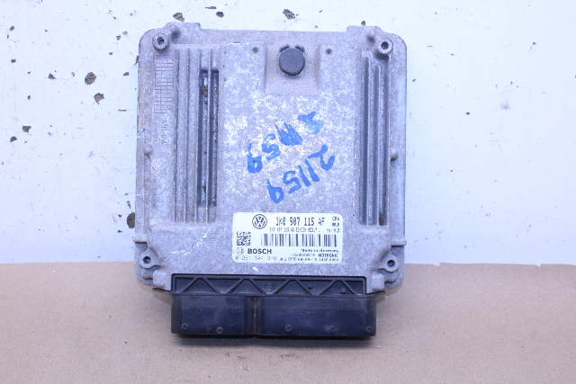 2009 Volkswagen Jetta Golf GTI Engine Computer Module ECU ECM DME 1K0907115AF OEM