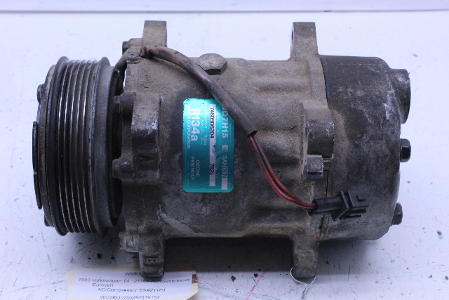 1993 1994 1995 Volkswagen Eurovan Ac A/C Compressor - 701820807A OEM