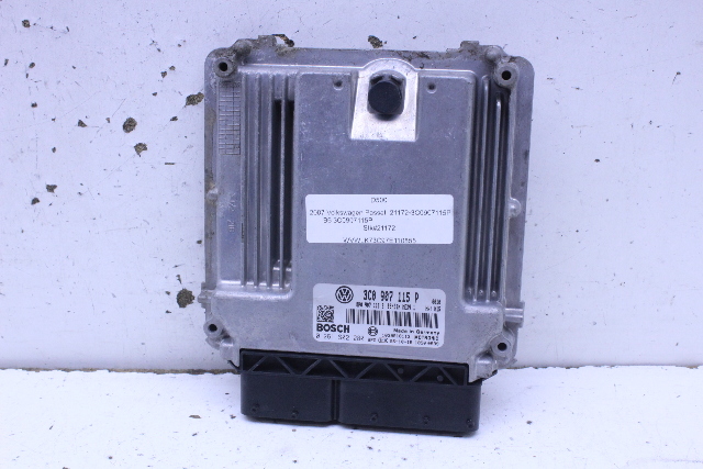 2007 Volkswagen Passat Engine Computer Module ECU ECM DME 3C0907115P OEM