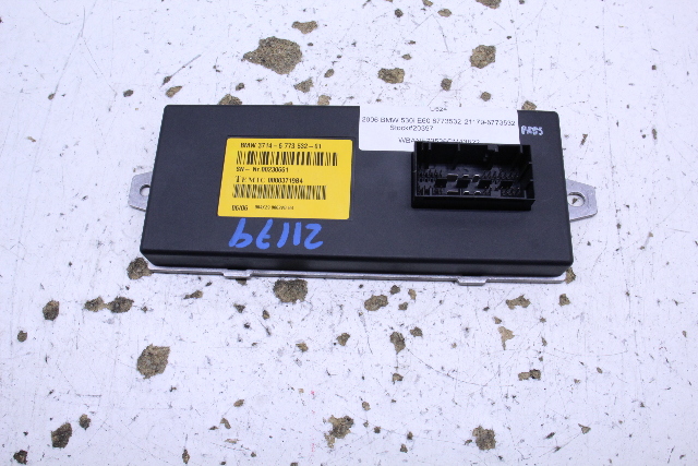 2006 BMW 530i Dynamic Drive Control Module - 37146773532 OEM