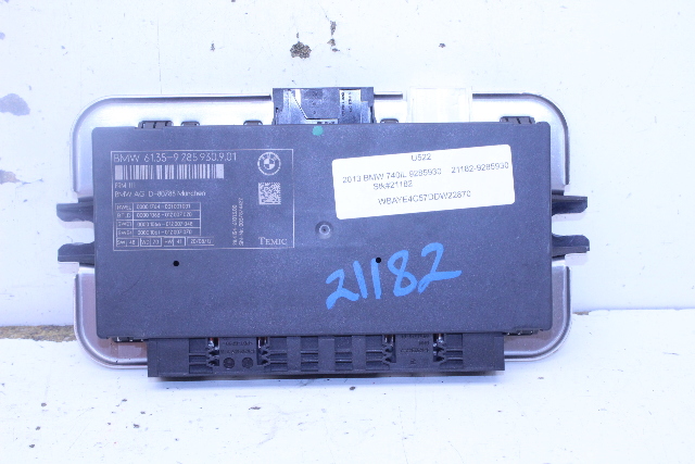 2013 BMW 740iL Footwell Body Control Module BCM 9285930 OEM