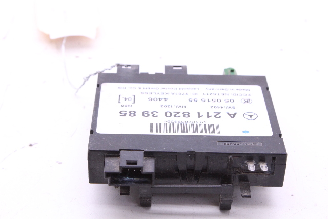 Mercedes Benz Cls500 Cls55 Cls63 Keyless Entry Control Module - 2118203985 OEM