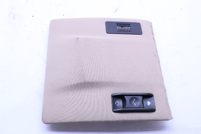 2001-2005 BMW 325i 330i Sedan Sunroof Motor Switch Headliner Cover OEM