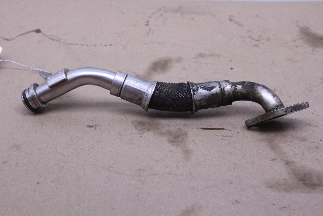 2008 BMW 335i Turbocharger Oil Supply Line Hose 7563713 OEM