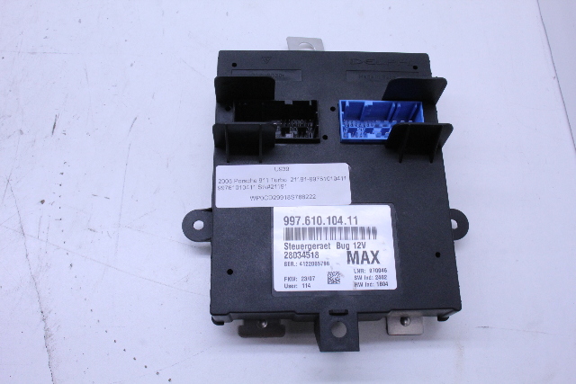2007 2008 Porsche 911 997 Turbo Front Control Body Control Module BCM 99761010411 OEM