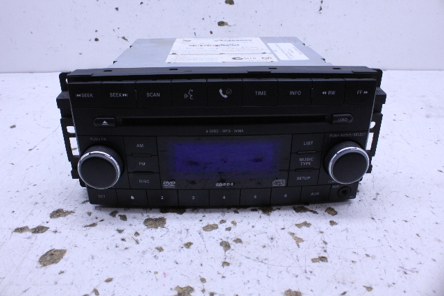 2009 Volkswagen Routan AM FM Radio Stereo 6 Disc MP3 05064931AC