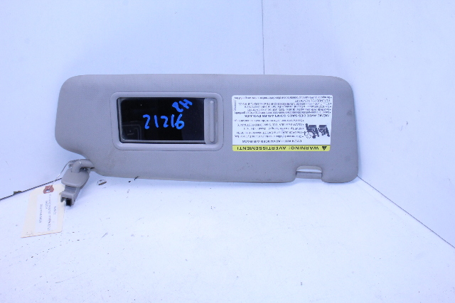 2009 2010 2011 2012 Audi Q5 Sun Visor Right OEM