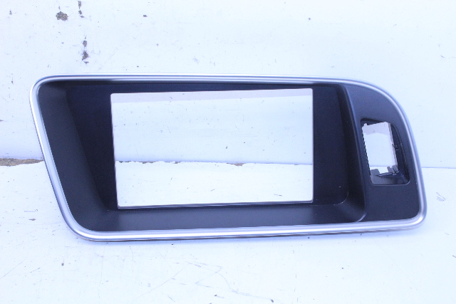 2009 2010 2011 2012 Audi Q5 Center Dash Display Bezel Surround Trim OEM