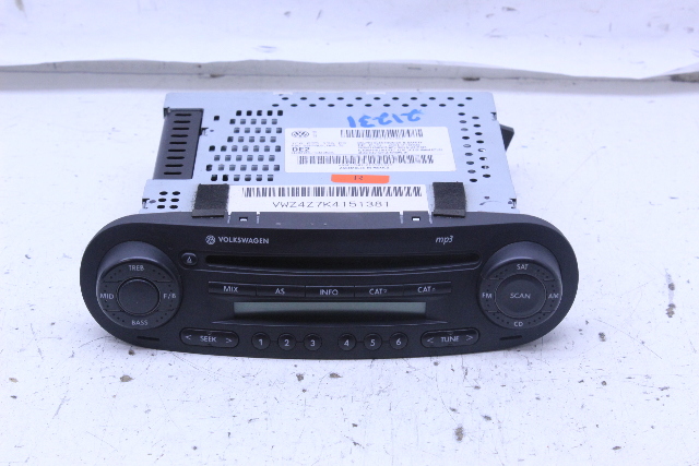 2010 Volkswagen Beetle AM FM Radio Stereo CD Tuner 1C0035196CS OEM