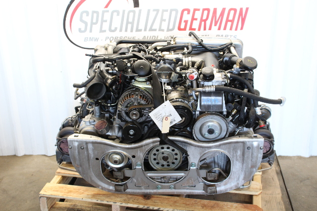 2001-2004 Porsche 911 996 Turbo Engine 996TT Motor Complete Dropout