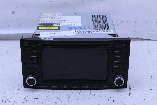 2008 Volkswagen Touareg Navigation Nav GPS Radio Stereo 7L6035177D OEM
