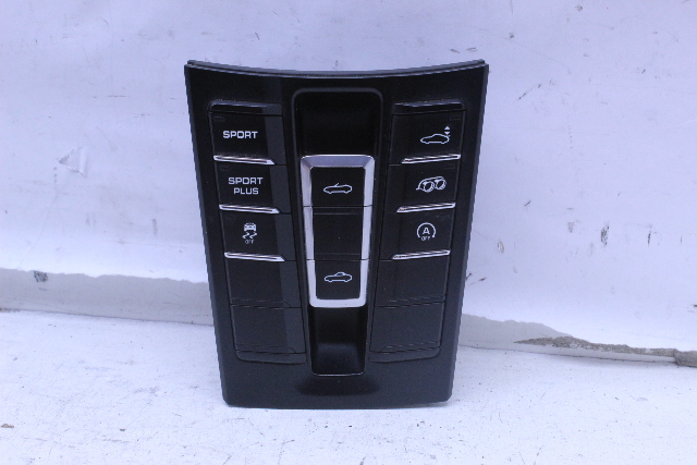2013 Porsche Boxster 981 Convertible Top Sport Spoiler Switch OEM