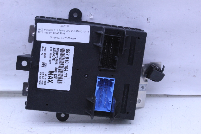 2007 2008 Porsche 911 997 Turbo Front Control Body Control Module BCM 99761010411 OEM