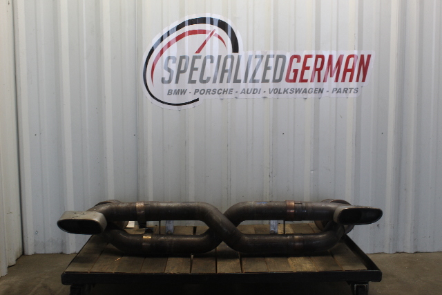 2007 2008 2009 Porsche 911 997 Turbo Exhaust Muffler Aftermarket Magnaflow OEM