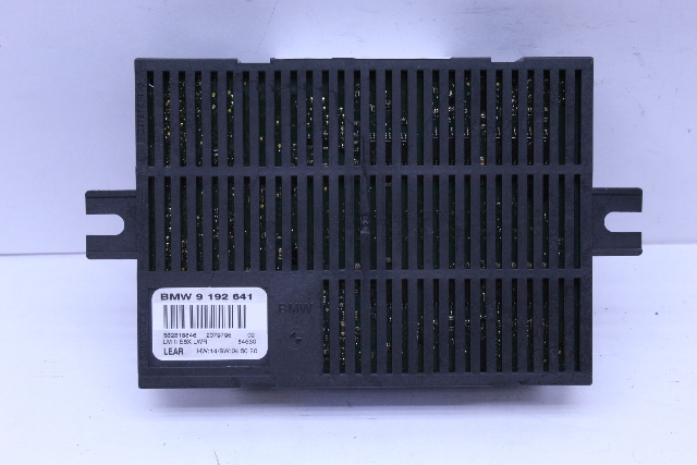 2009 BMW 528i Light Control Module 9192641 OEM