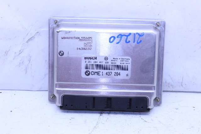 1998 BMW 740i E38 Engine Computer Module ECU ECM DME 1437284 OEM