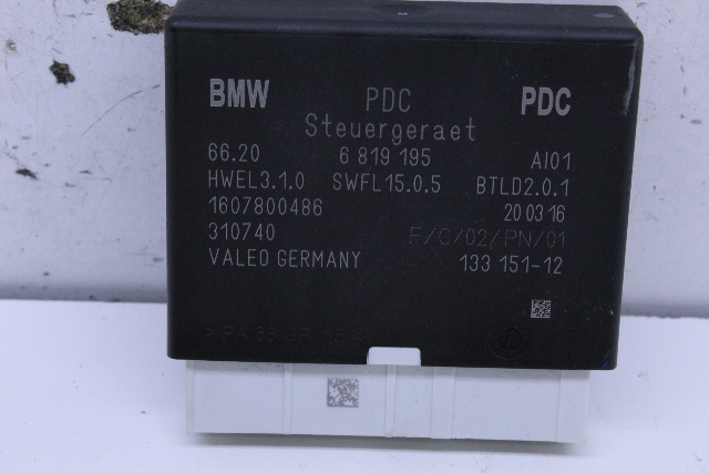 2017 BMW X3 Driver Park Assist Control Module PDC OEM