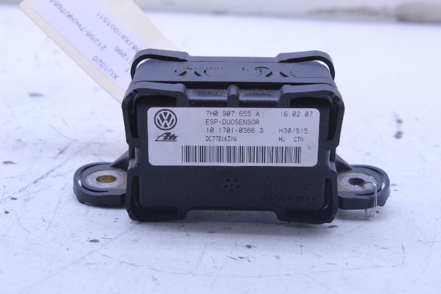 2008 Audi TT Yaw Rate Acceleration Sensor 7H0907655A OEM