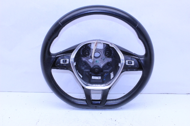 2015 2016 2017 Volkswagen Jetta Steering Wheel Flat Bottom OEM