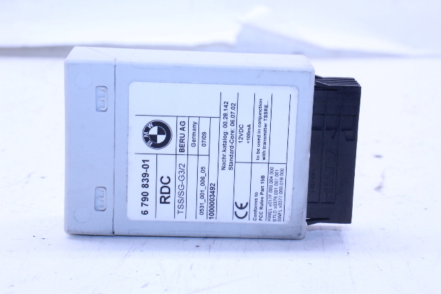 BMW 528i 535i 550i 740i 750i 760i TPMS Tire Pressure Control Module OEM