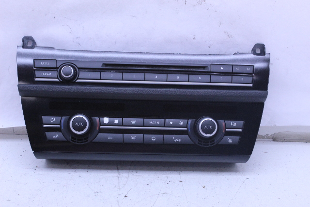 2011 BMW 528i 535i 550i Radio Stereo Tuner Climate Temperature Control Panel 9241241 OEM