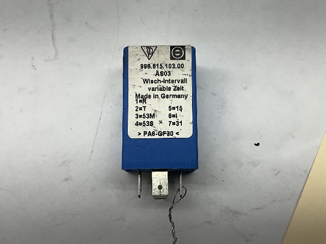 Porsche 911 Boxster Windshield Wiper Intermittent Relay OEM