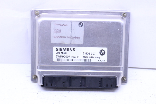2001 BMW 330i 330ci Engine Computer Module ECU ECM DME 7506307 OEM