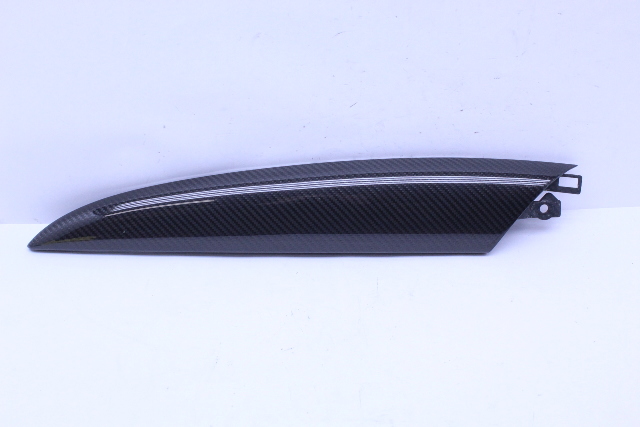 2008-2014 Audi R8 Carbon Fiber Interior Door Trim Insert Left 420867409A OEM