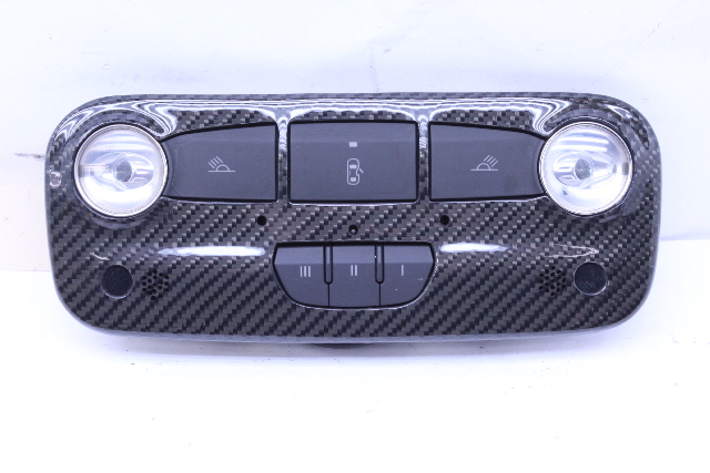 2008-2015 Audi R8 Coupe Dome Map Light Carbon Fiber MA-Carbon 8J0947111BK OEM