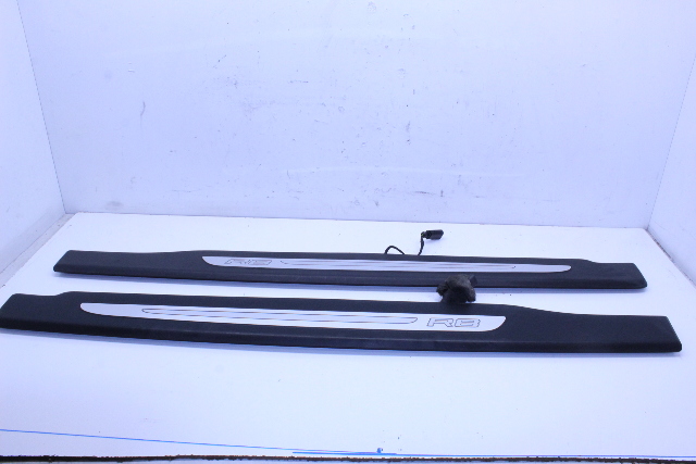 2010 2011 2012 Audi R8 Coupe Door Sill Set Illuminated Right Left Pair 420853371 OEM