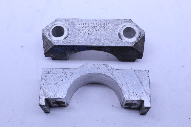 2008-2015 Audi R8 Rack Pinion Steering Gear Bracket Upper Lower - 423422761 OEM