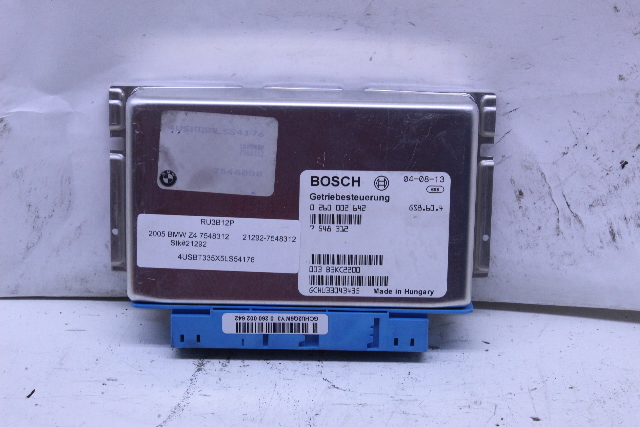 2005 BMW Z4 Transmission Control Module TCU TCM OEM
