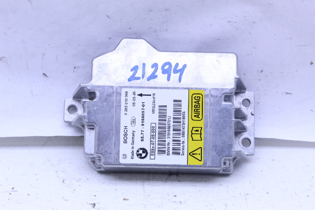 BMW 328i 335i M3 Crash Impact Control Module - 65779166057