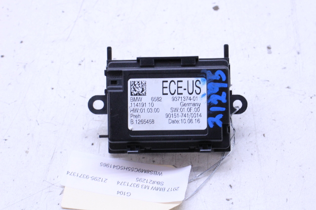 2017 BMW M3 F80 Navigation Touch Control Unit Module 65829371374 OEM