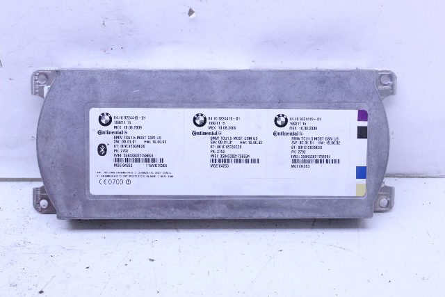 2010 BMW 328i Bluetooth Telematics Control Module - 84109224419 OEM