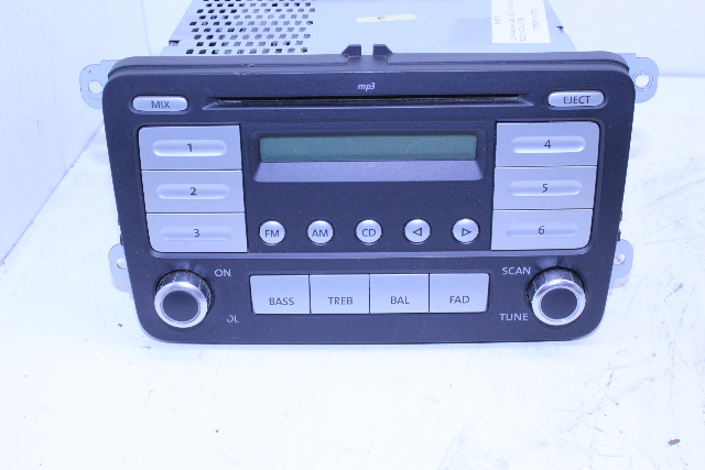 2009-2010 Volkswagen Tiguan Rabbit Jetta Am Fm Radio Stereo Tuner Cd Player OEM
