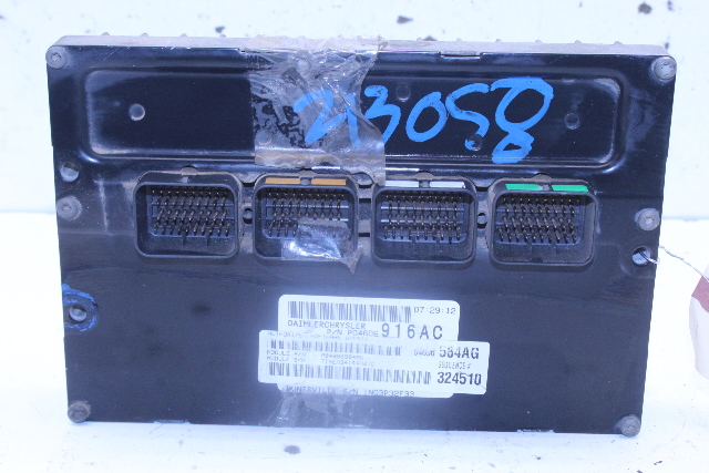 2005 Chrysler Sebring 2.7 Engine Computer Module ECU ECM DME P04896584AG OEM