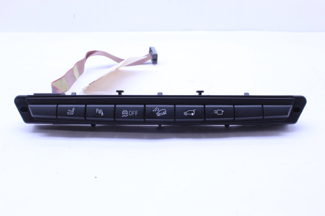 BMW X5 X5M X6 X6M Tailgate PDC Seat Heater Switch Panel OEM